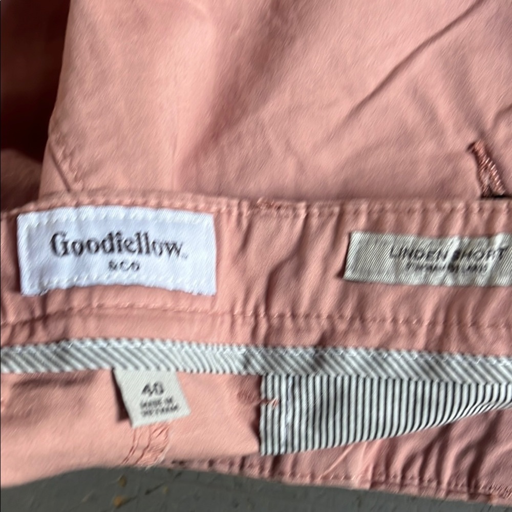 Goodfellow & Co Pink Casual Men's Linden Shorts Size 42 - Picture 4 of 4